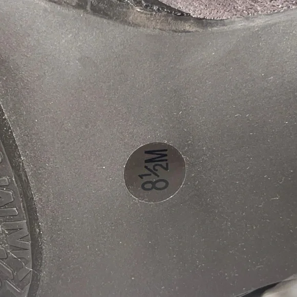 MICHAEL KORS Leather Belted Knee Boot 8.5 Classy Timeless Chic Baddie Cowgirl - Picture 5 of 7